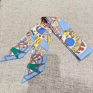 1* Hermes Twilly Scarf NWT Authentic Scarf Odyssey